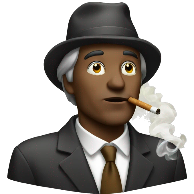 Man smoking  emoji
