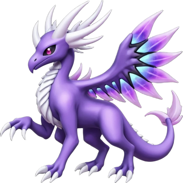 Lunala-Darkrai-Palkia-Fakémon-hybrid-creature (full body)  emoji