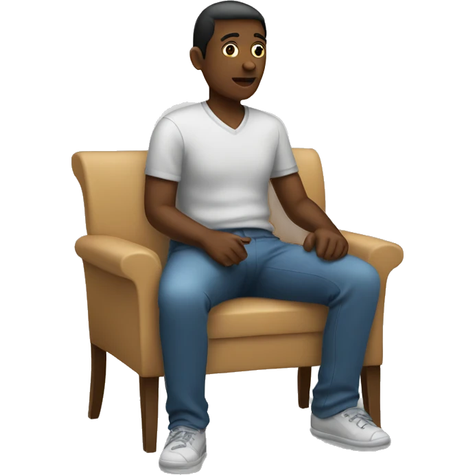sitting person emoji