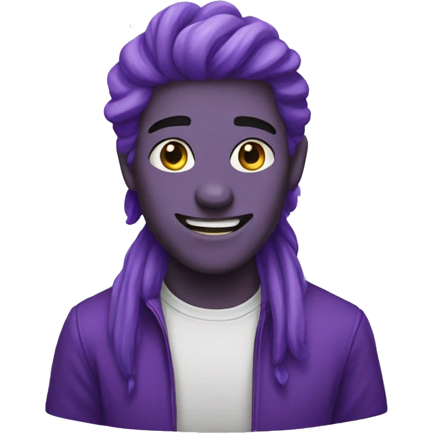 purple spirit    emoji