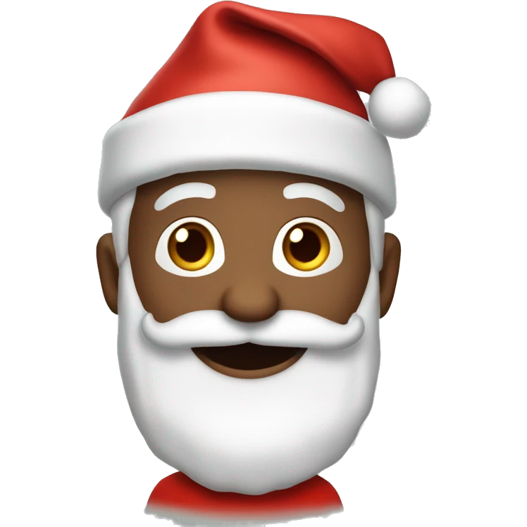 Papá Noel bonito y adorable  emoji