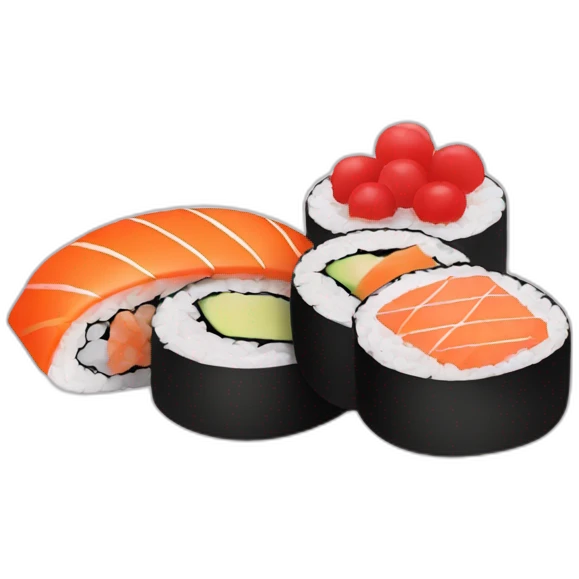 new year sushi emoji