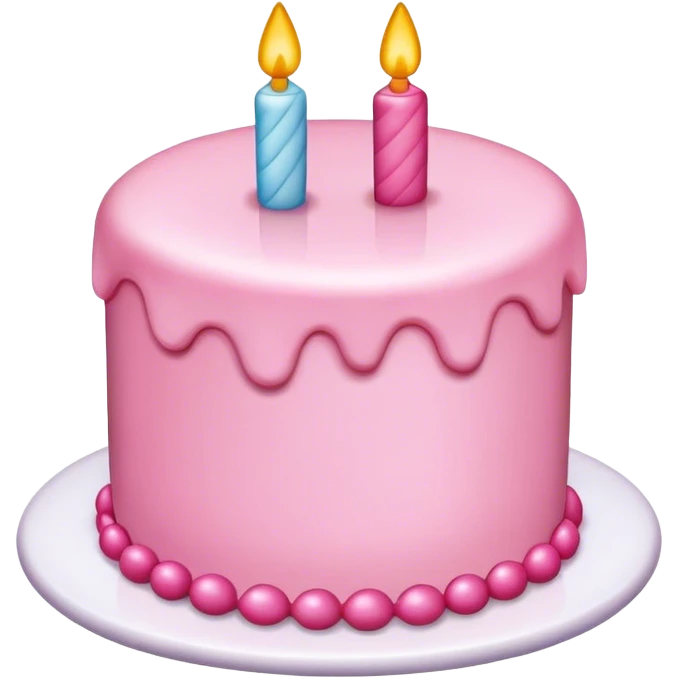 pink cake cute emoji