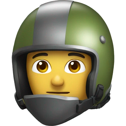 man helmet emoji