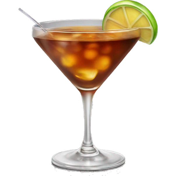 Manhattan cocktail emoji