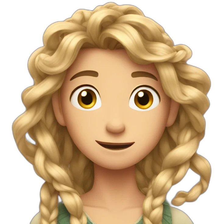 Tangled emoji