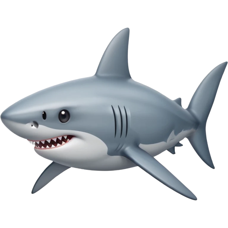 Shark with star eyes  emoji