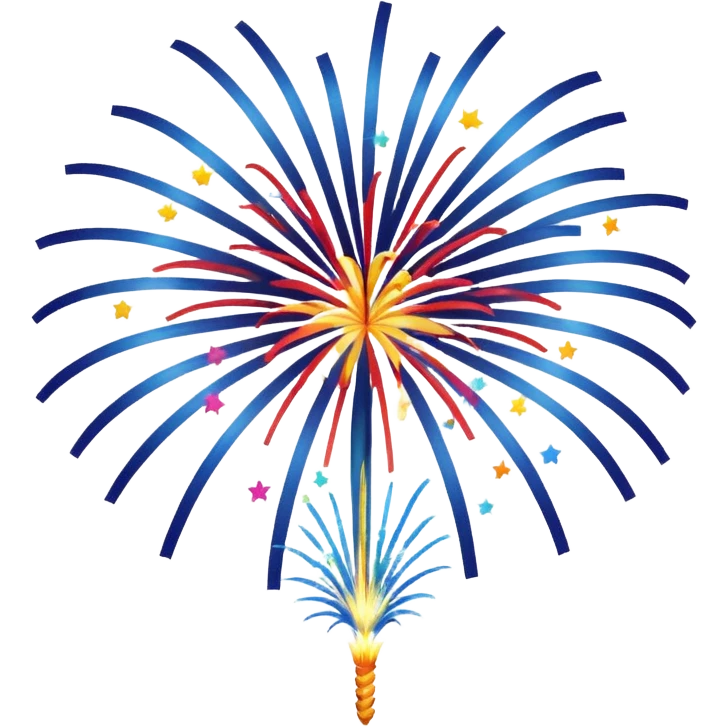 Fireworks on sky  emoji