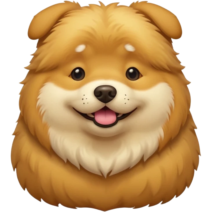 fat dog emoji