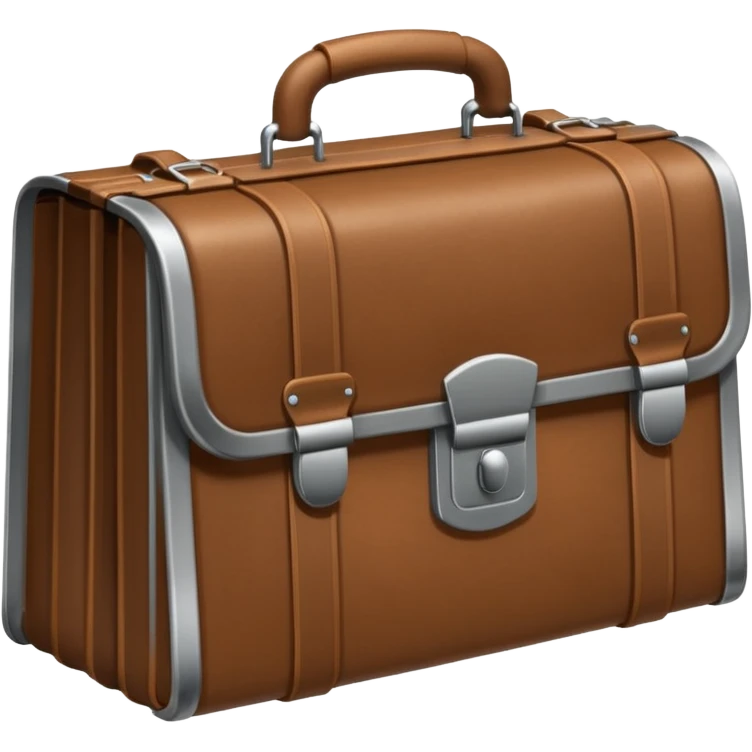 a briefcase with money, and in front of it a prison grate emoji