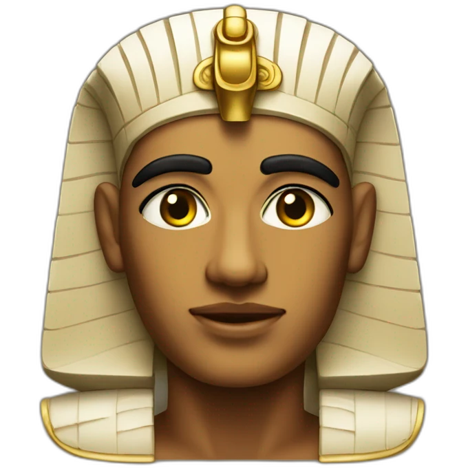 Pharaon egyptien emoji