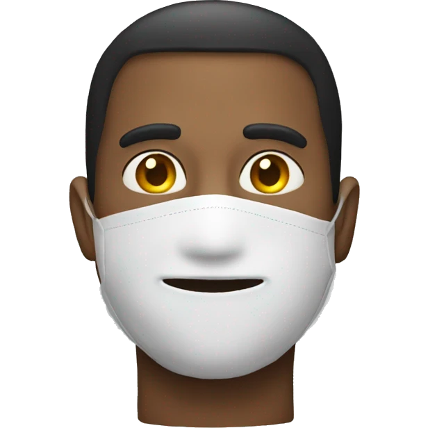mask man emoji