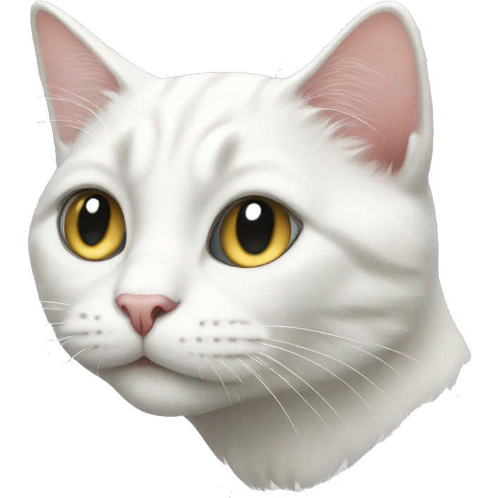white cat emoji