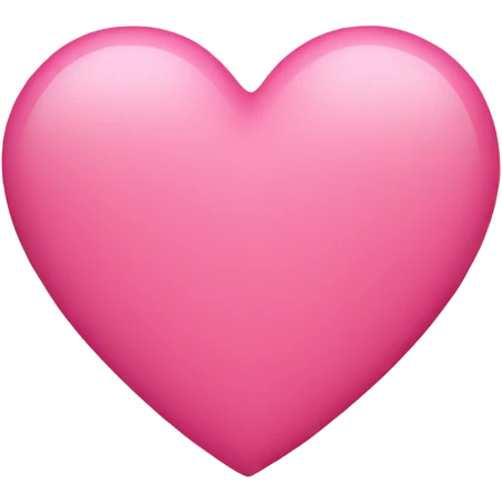 Pink heart  emoji