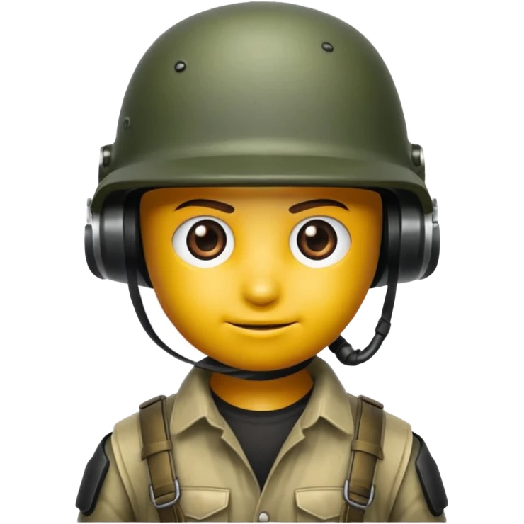 Üstünde (PUBG)yazan bir kask yap emoji