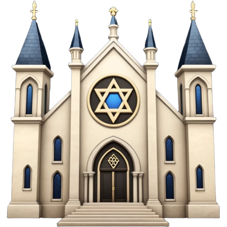 jewish synagogue dark aesthetic gothic architecture emoji
