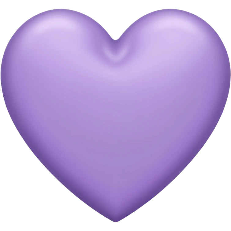 lavender heart emoji