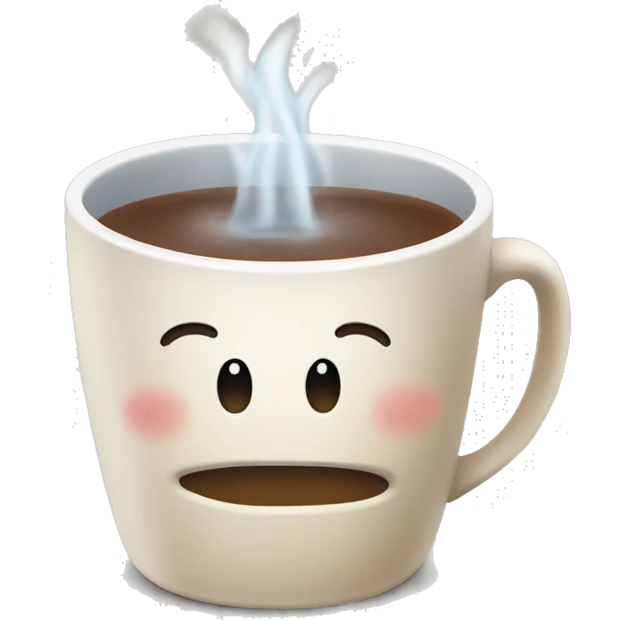 hot water in cup emoji