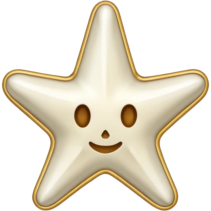 starshape made of bone. no face . no outer ridge. no eyes. no. nose. no mouth. just a star stop rendering a face on it/ plane white star emoji