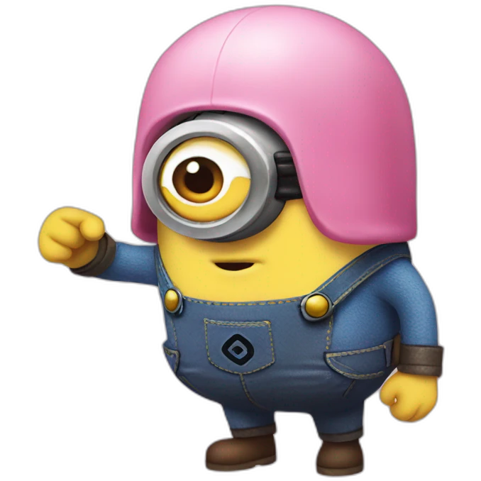 minion and kirby fused emoji