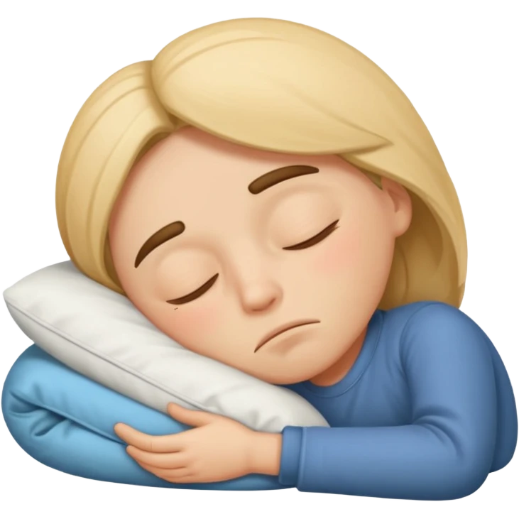 Sleepy Character zzz emoji