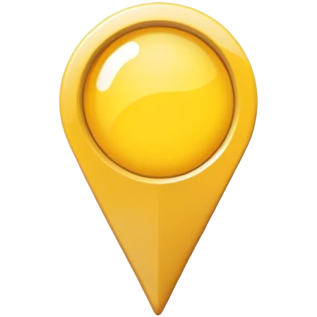yellow map pin emoji