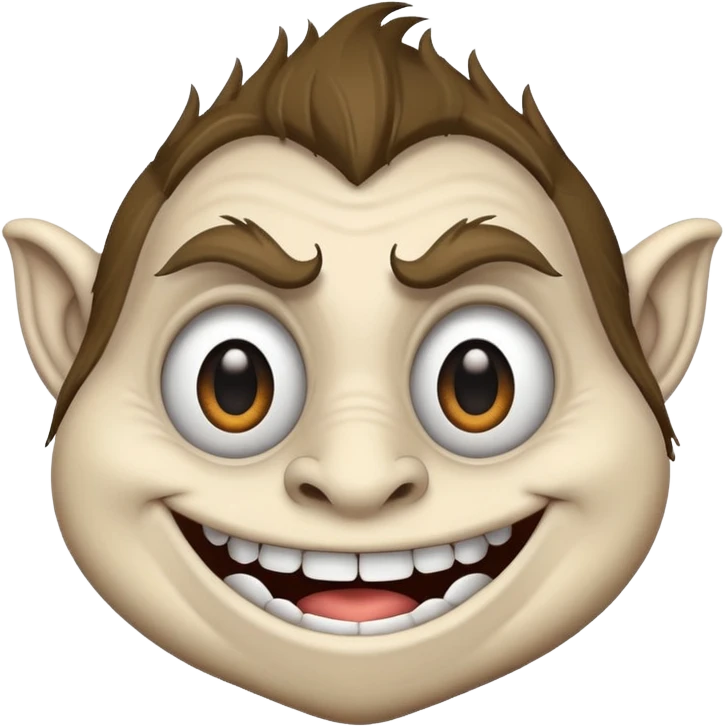 Troll face emoji