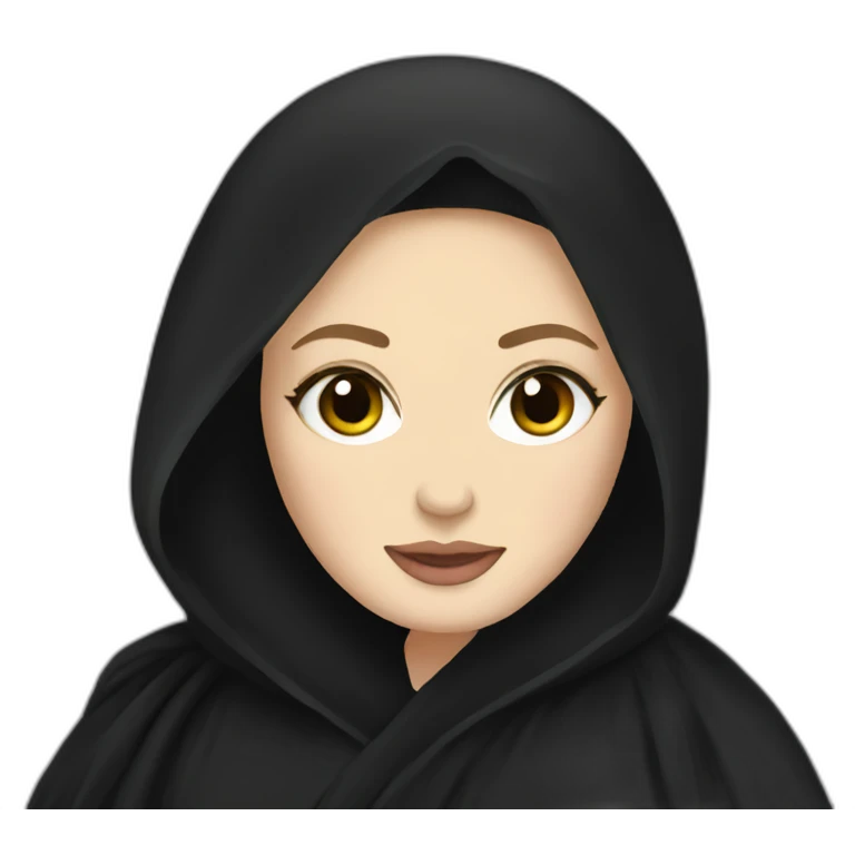 Adele wearing abaya emoji