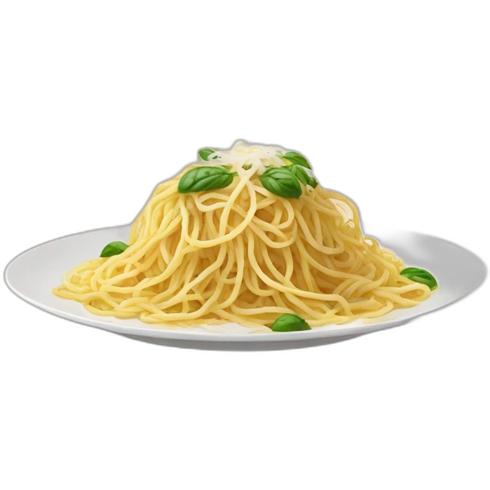 Plat de spaghettis  emoji