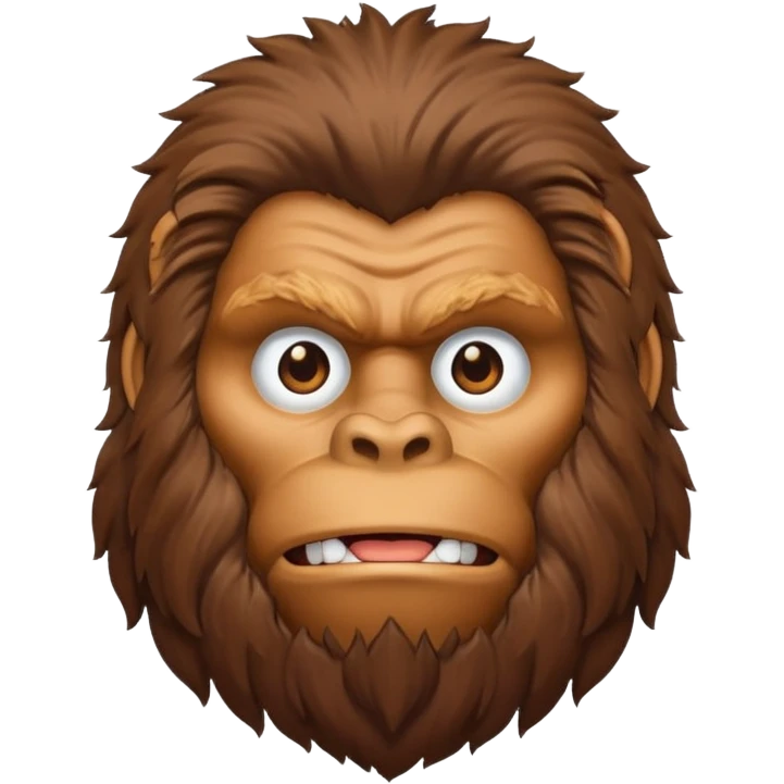 Bigfoot emoji