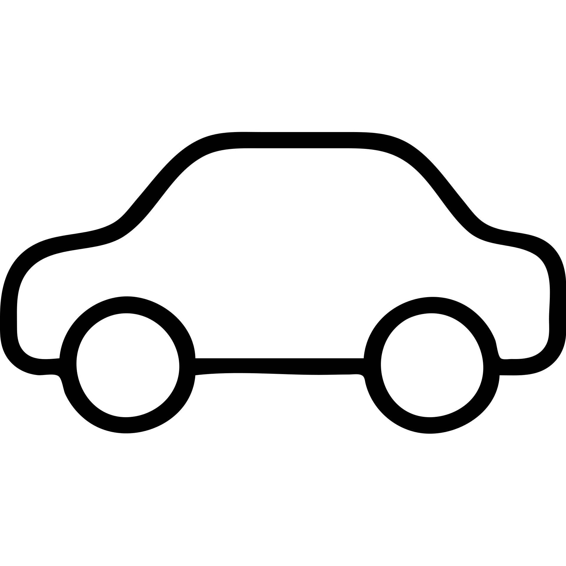 outlined car icon emoji