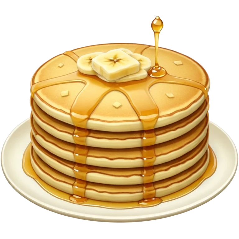 banana pancake emoji