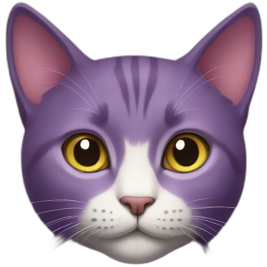 purple-cat emoji