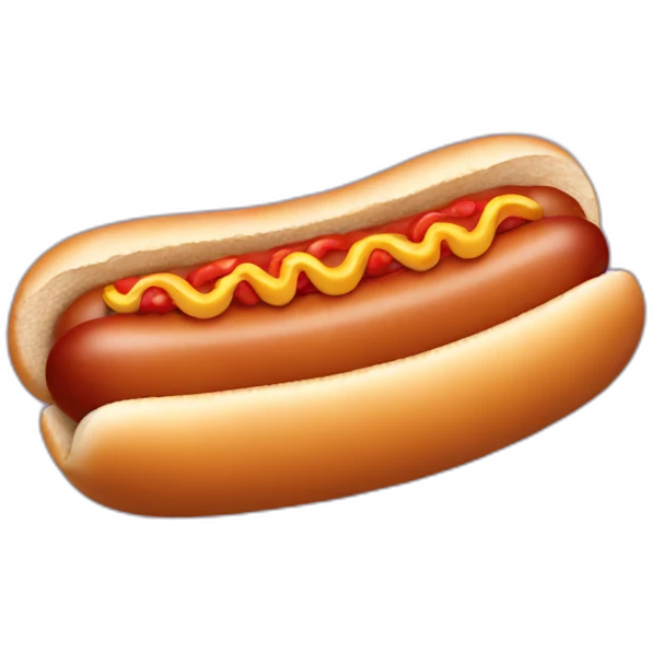 Hot dog star emoji