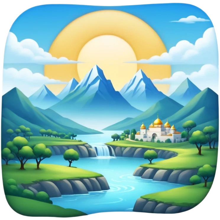 Epic divine aesthetic-scenery emoji