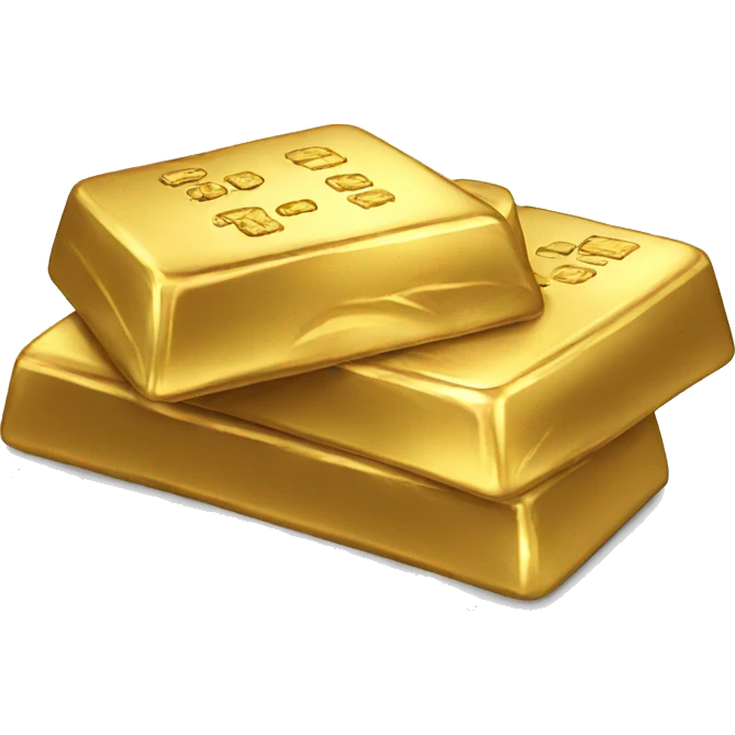 gold bullion emoji