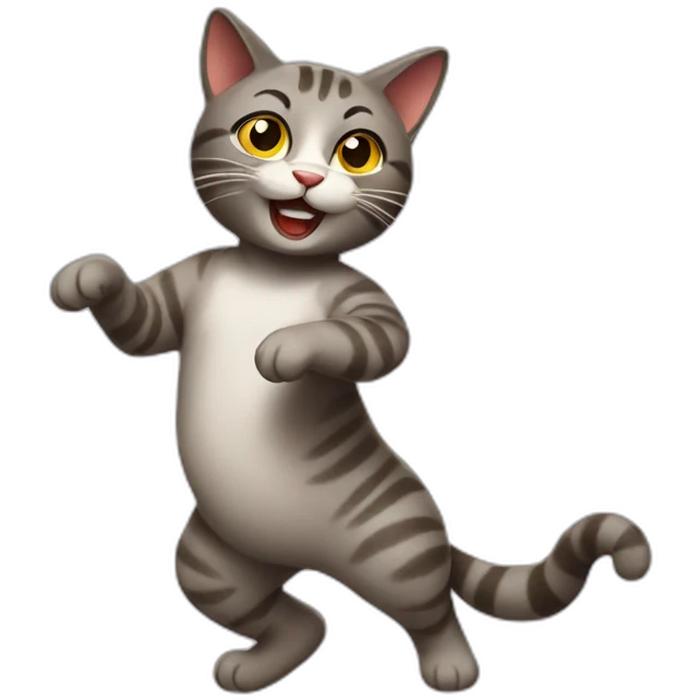 dancing cat emoji