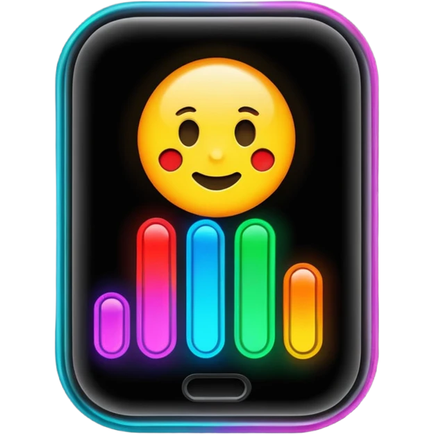  electronic lights emoji