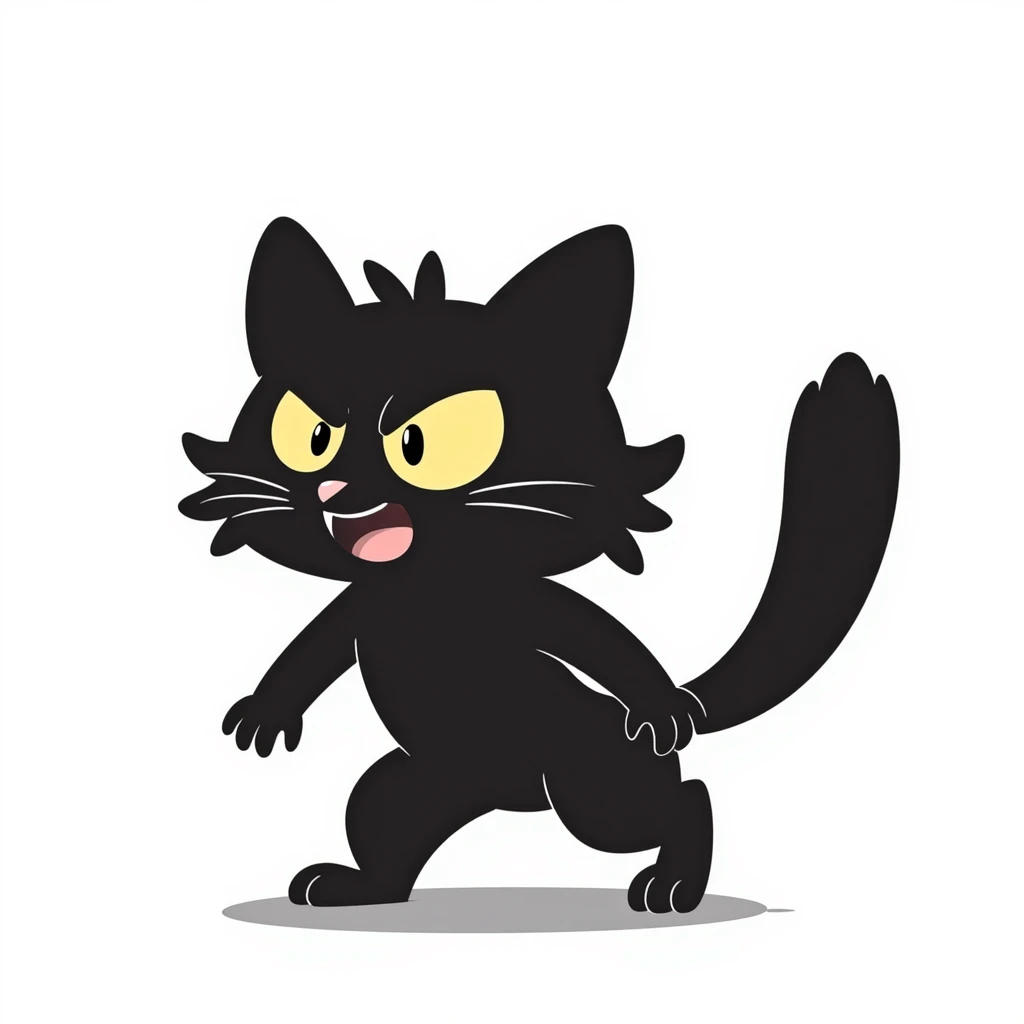 angry cat emoji