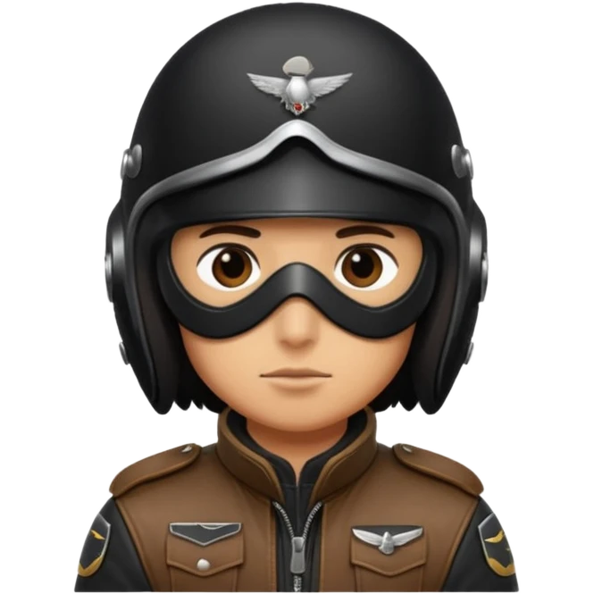 Crow pilot emoji