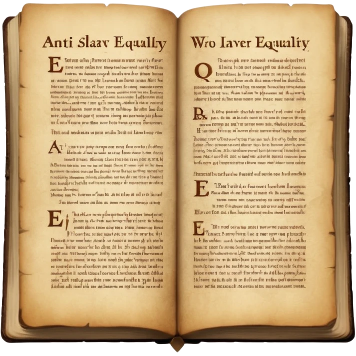 bible anti slavery and equality emoji