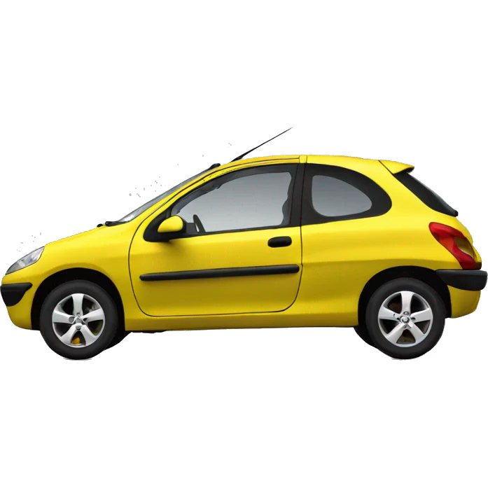 Voiture 206 Peugeot  emoji