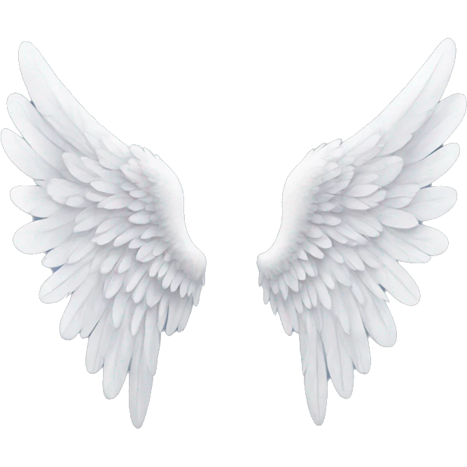 Angel wings emoji