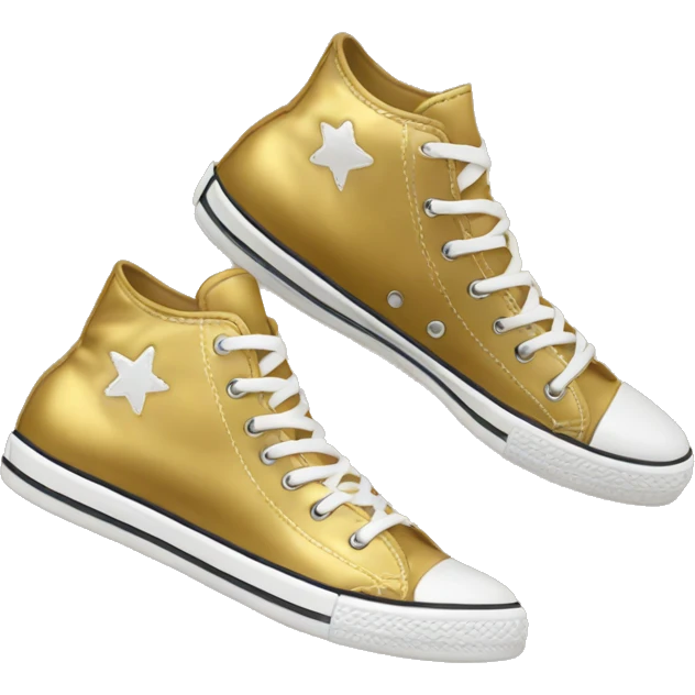 Golden converse  emoji