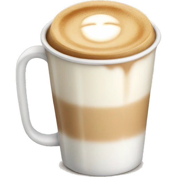 Milk coffee emoji