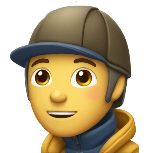 Toboggan  emoji