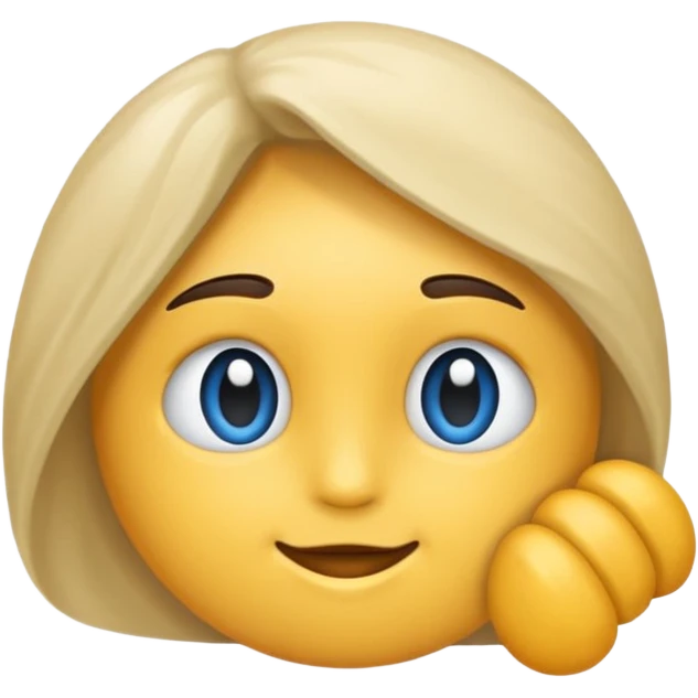 Синий круг в котором белая галочка emoji