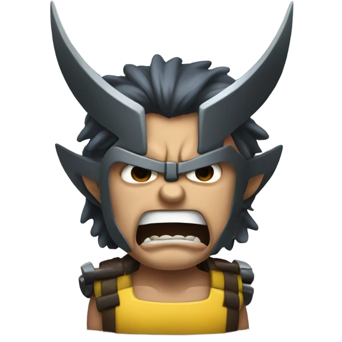 Berserker barrage Wolverine  emoji