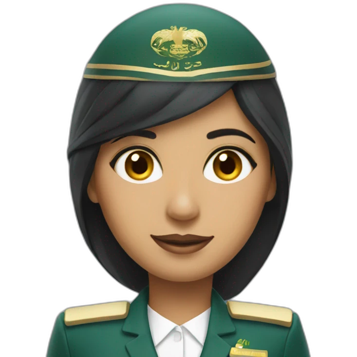 Saudia airline cabin crew  emoji