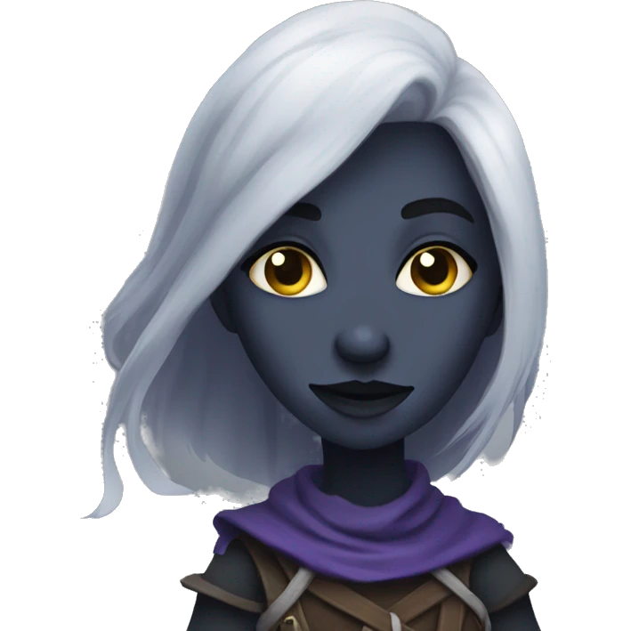 DND Drow Female emoji